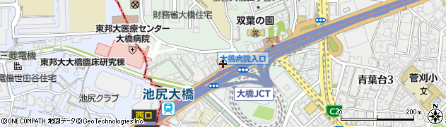 吉そば 池尻大橋店周辺の地図