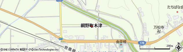 京都府京丹後市網野町木津周辺の地図
