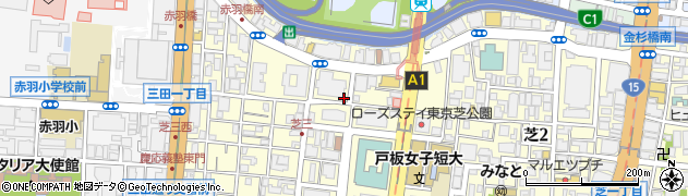 ＮＴＴル・パルク三田第１駐車場周辺の地図