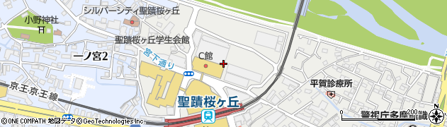 麺処直久 聖蹟桜ヶ丘店周辺の地図
