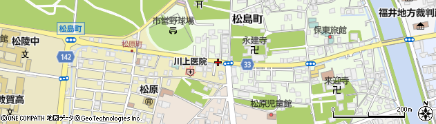 松原公園口周辺の地図
