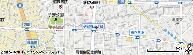 東京都八王子市子安町3丁目5-7周辺の地図