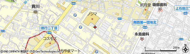 甲府電報配達事務所周辺の地図