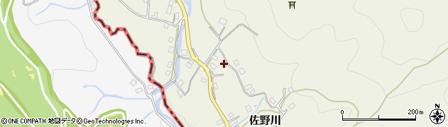 神奈川県相模原市緑区佐野川3307周辺の地図