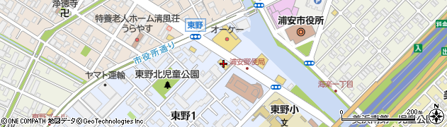 中華倉一廊周辺の地図