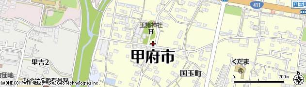 玉諸神社周辺の地図