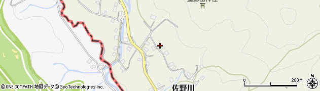 神奈川県相模原市緑区佐野川3262周辺の地図