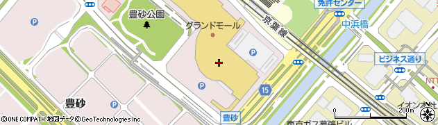 仙臺たんや 利久 幕張新都心店周辺の地図