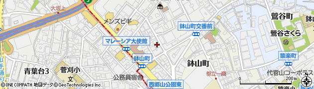 東京都渋谷区南平台町19-8周辺の地図