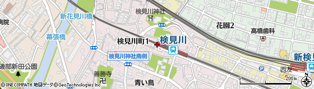京成電鉄株式会社　検見川駅周辺の地図
