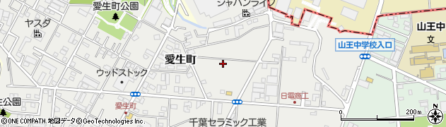 千葉県千葉市若葉区愛生町周辺の地図