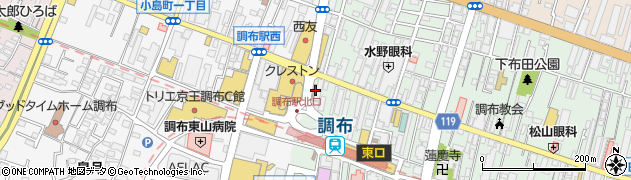 株式会社三井住友銀行　調布ローンプラザ周辺の地図