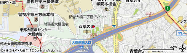 東京都目黒区大橋2丁目16-9周辺の地図