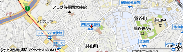 東京都渋谷区南平台町7-12周辺の地図