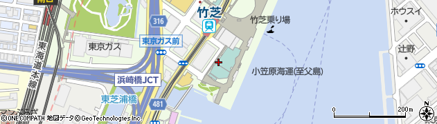 本場さぬきうどん 親父の製麺所 浜松町店周辺の地図