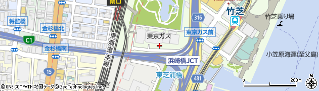 東京都港区海岸1丁目5周辺の地図