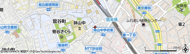 ピザーラ渋谷店周辺の地図
