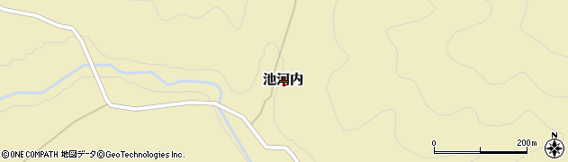 福井県敦賀市池河内周辺の地図