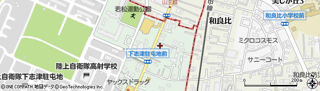 ２４レンタカー　東松戸駅前店周辺の地図