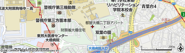 東京都目黒区大橋2丁目16-38周辺の地図