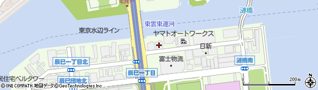横浜倉庫周辺の地図