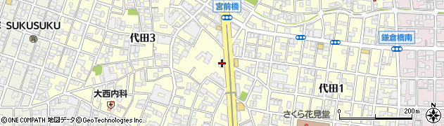 齋田記念館周辺の地図