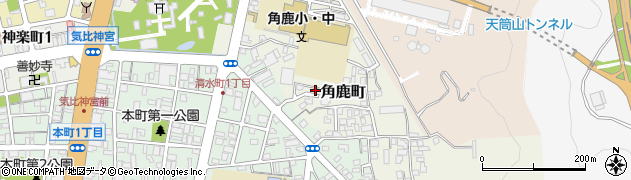 福井県敦賀市角鹿町周辺の地図