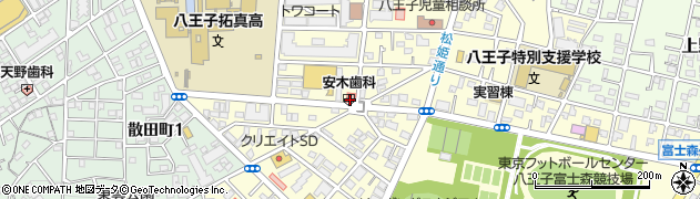 安木歯科医院周辺の地図