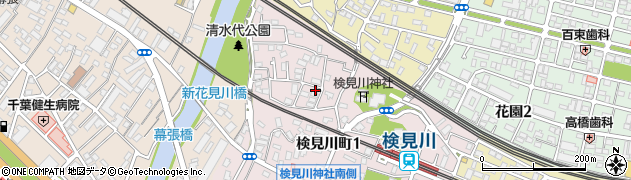 おそうじ本舗　新検見川店周辺の地図
