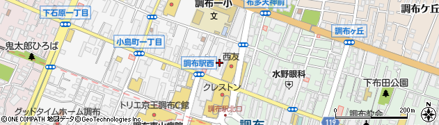 名代 宇奈とと 調布店周辺の地図