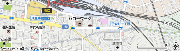 ホテルリブマックス八王子駅前周辺の地図
