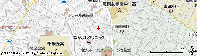 東京都世田谷区船橋5丁目15-10周辺の地図
