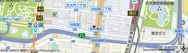 京神倉庫株式会社東京本部事務所周辺の地図