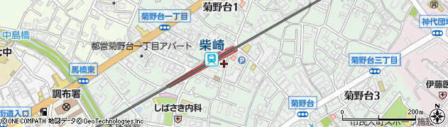 柴崎駅前整骨院周辺の地図