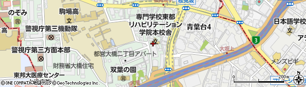 東京都目黒区大橋2丁目4-21周辺の地図
