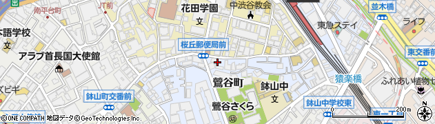 マルエツプチ渋谷鶯谷町店周辺の地図