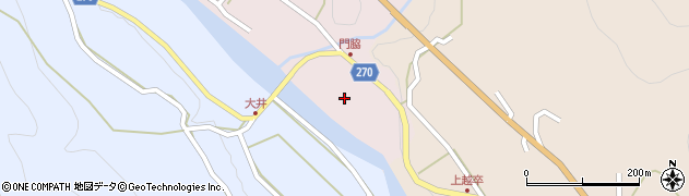 岐阜県本巣市根尾門脇19周辺の地図