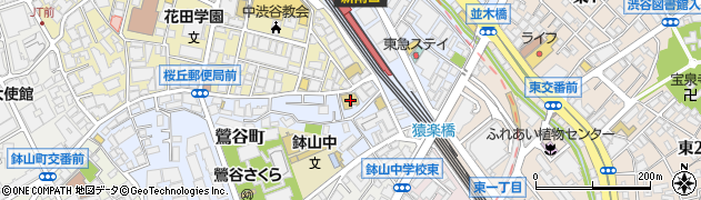 東京都渋谷区鶯谷町3-10周辺の地図