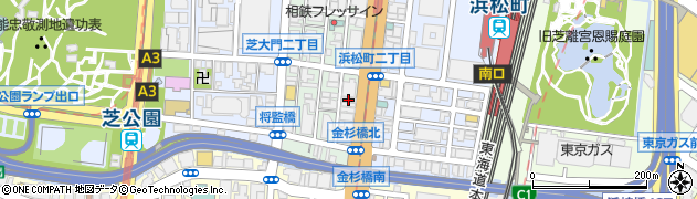株式会社キョーエーツーリスト東京支店周辺の地図