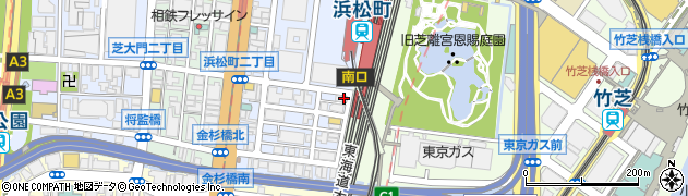 秀和浜松町駅前ビル周辺の地図