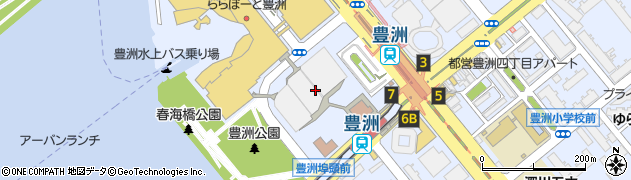 中国火鍋専門店 小肥羊 豊洲店周辺の地図