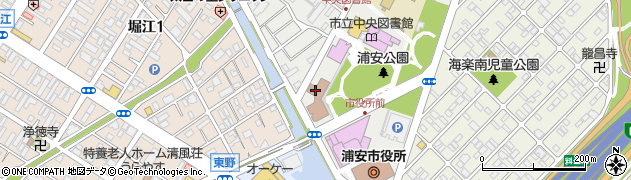 社団法人浦安市薬剤師会周辺の地図