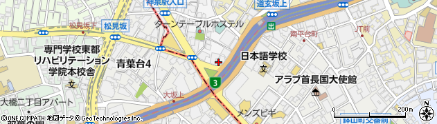 ミドリ安全株式会社　渋谷支店周辺の地図
