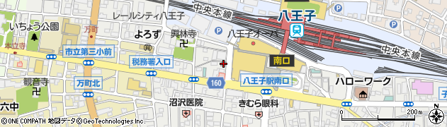 八王子子安郵便局 ＡＴＭ周辺の地図