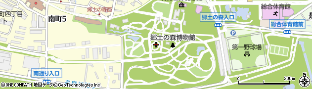 東京都府中市南町6丁目59周辺の地図
