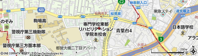 東京都目黒区大橋2丁目5-5周辺の地図