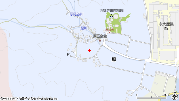 〒914-0824 福井県敦賀市原の地図