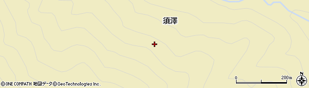 山梨県南アルプス市須澤周辺の地図