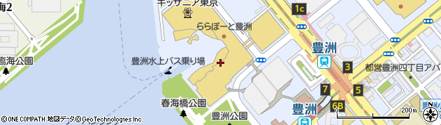 博多食彩 表邸 ららぽーと豊洲店周辺の地図