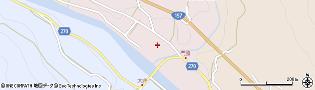 岐阜県本巣市根尾門脇88周辺の地図